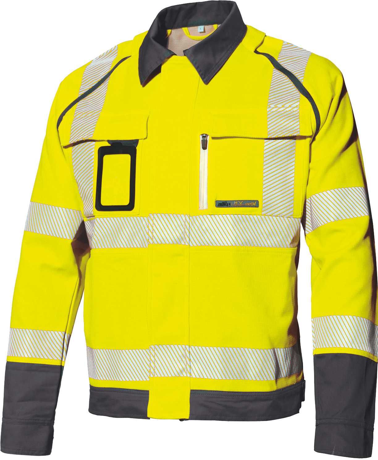 Chaqueta A.V. STRETCH EN ISO 20471 Talla XXL Amarillo AV/gris (13)