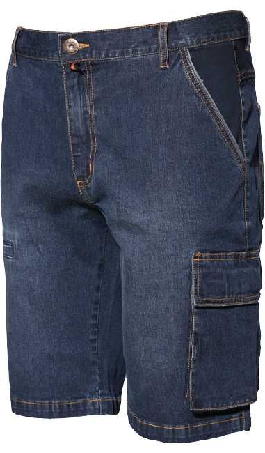 Bermuda vaquera Stretch LIGHT Talla XL Azul (40)