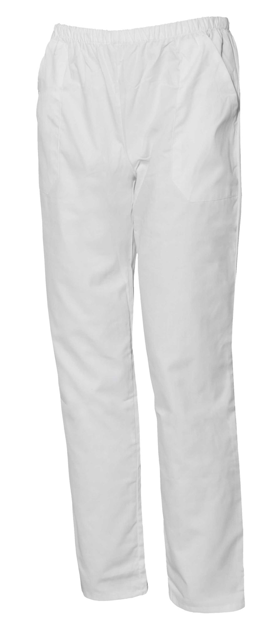 Pantalón sanitario UNISEX, 65% poliéster y 35% algodón, Blanco (50) Talla L