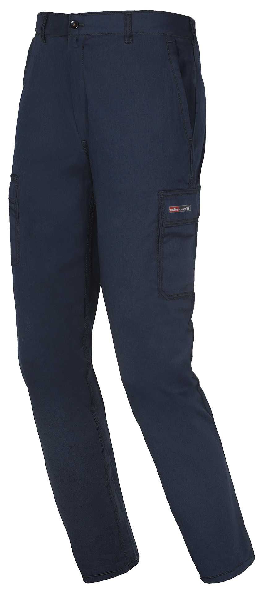 Pantalón multibolsillos EASYSTRETCH algodón Talla XXL Azul (40)