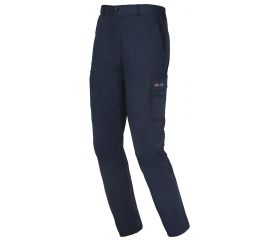 Pantalón multibolsillos EASYSTRETCH algodón Talla XXL Azul (40)