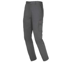 Pantalón multibolsillos EASYSTRETCH algodón Talla L Gris (80)