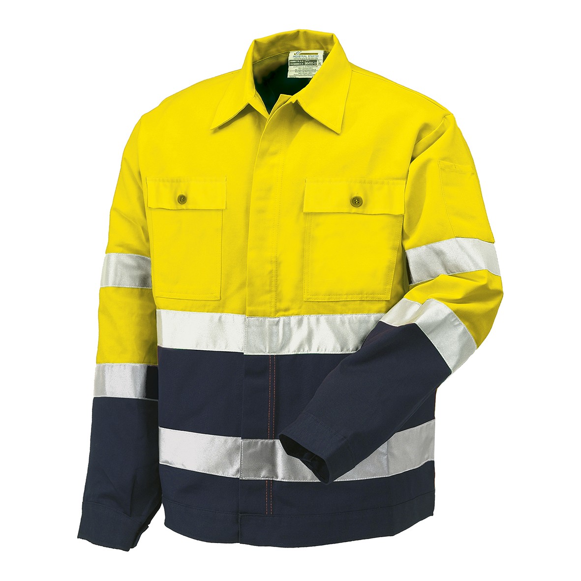 Cazadora A.V. EN ISO 20471 Talla S Azul marino-Amarillo flúor (48)