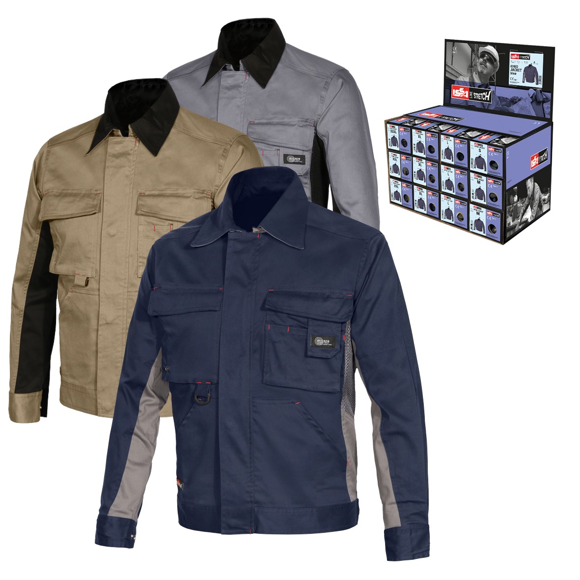 DISPLAY CAZADORA STRETCH 8745B (12 UDS.)