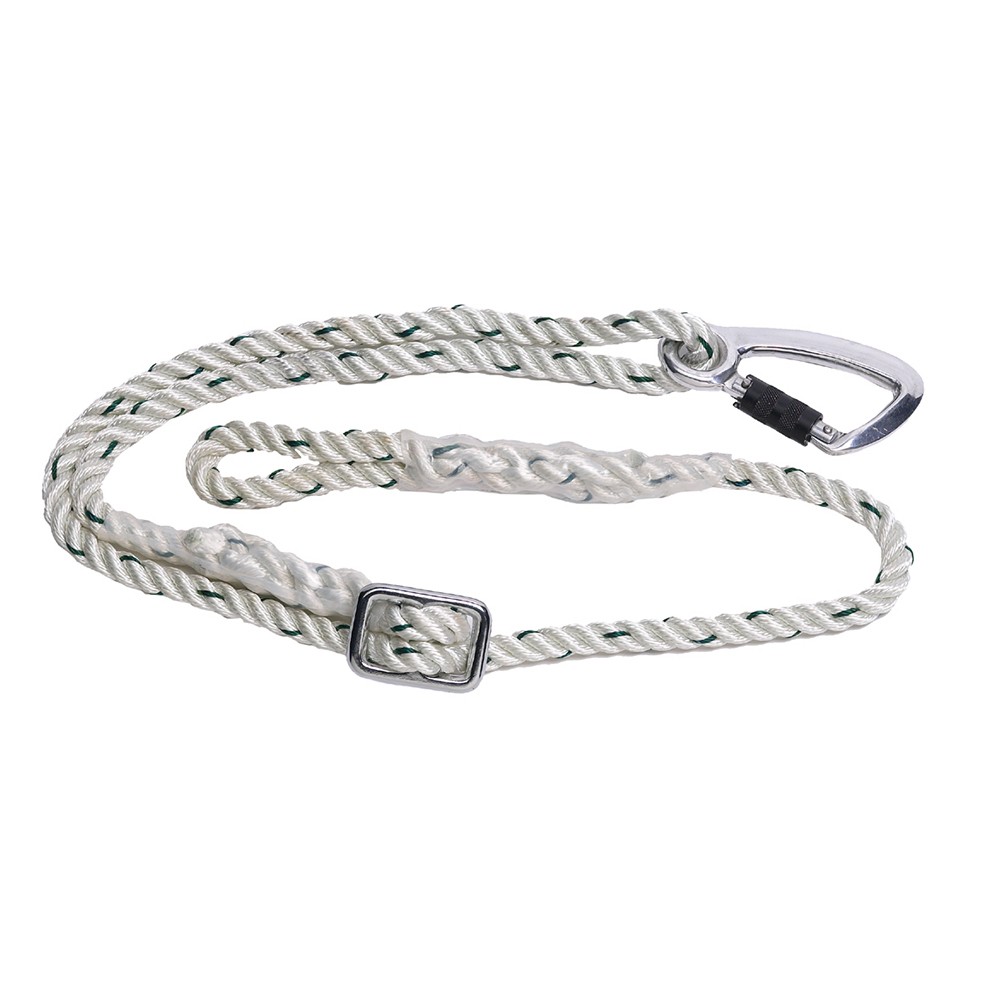 CUERDA POSICIONAMIENTO CON MOSQUETÓN