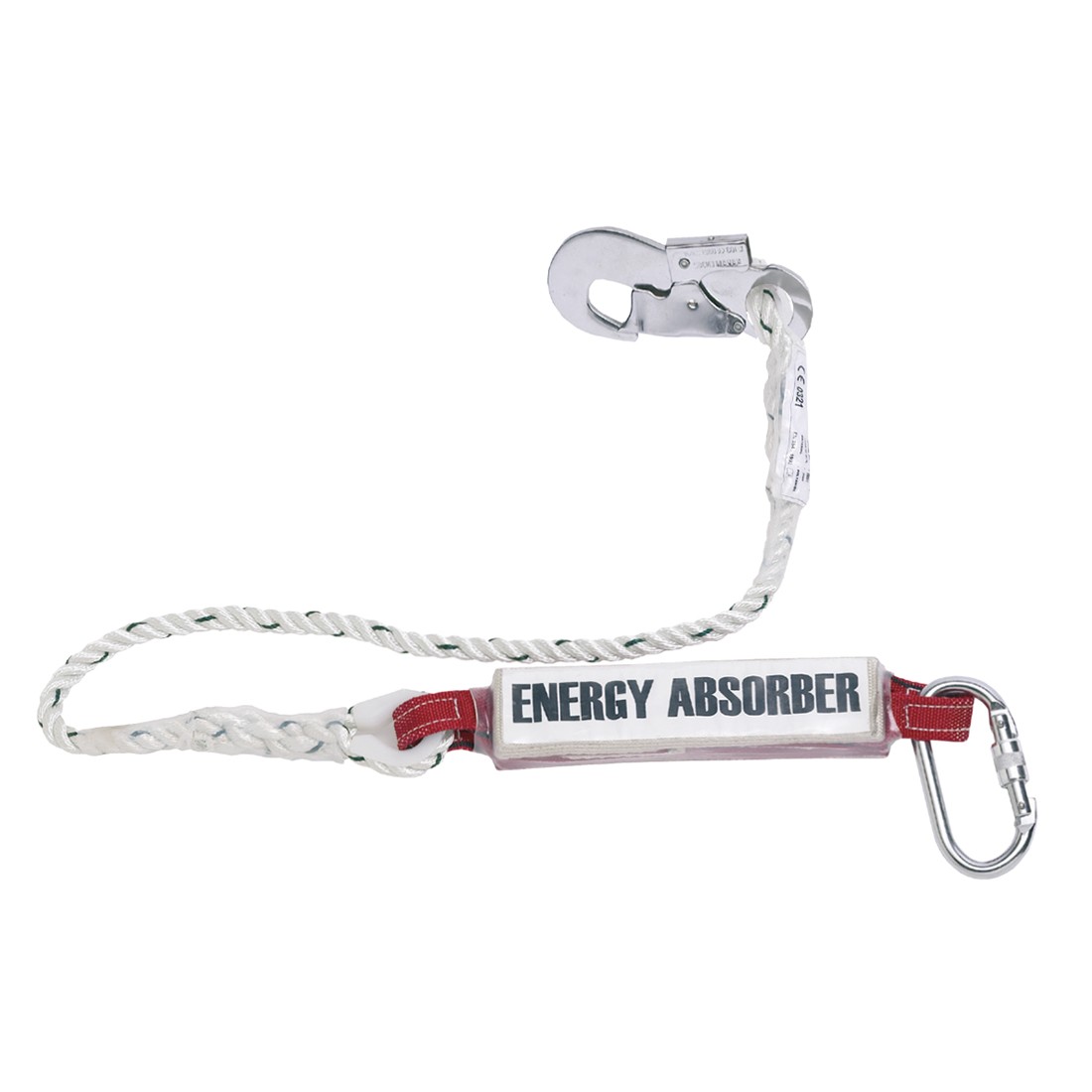 CUERDA 1,50 M. CON ABSORVEDOR, 1 GANCHO Y 1 MOSQUE