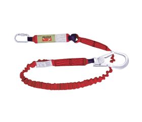 CINTA EXTENSIBLE 2 MOSQUETONES CON ABSORBEDOR
