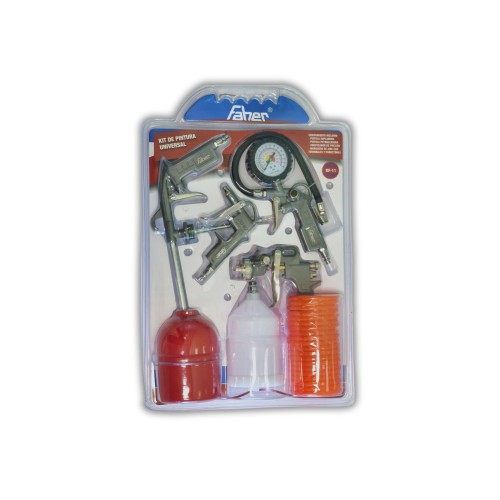 Kit de pintura FAHER con pistola semiprofesional