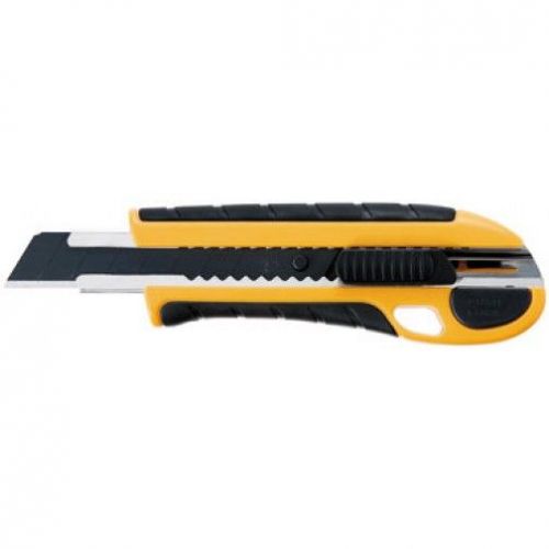 Cutter gripfit auto lock bloqueo automático (amarillo) 0.5x18 mm