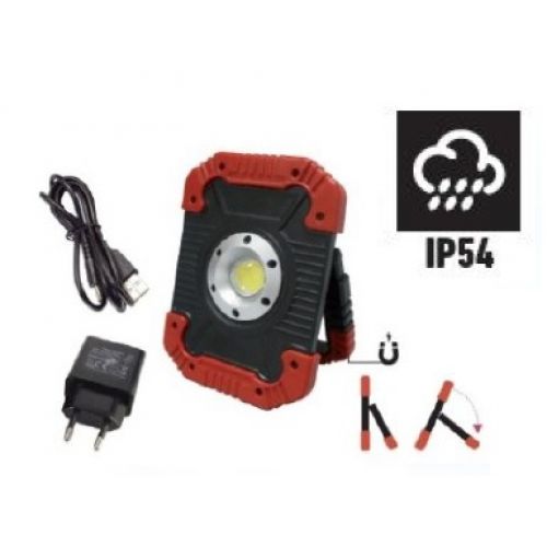 Foco LED recargable FAHER con asa magnética