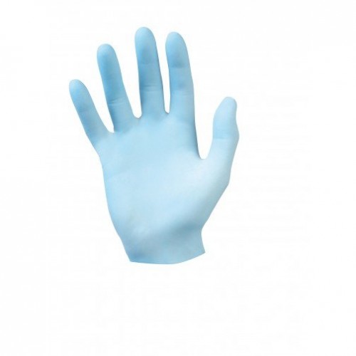 100 Guantes desechable FAHER nitrilo azul sin polvo