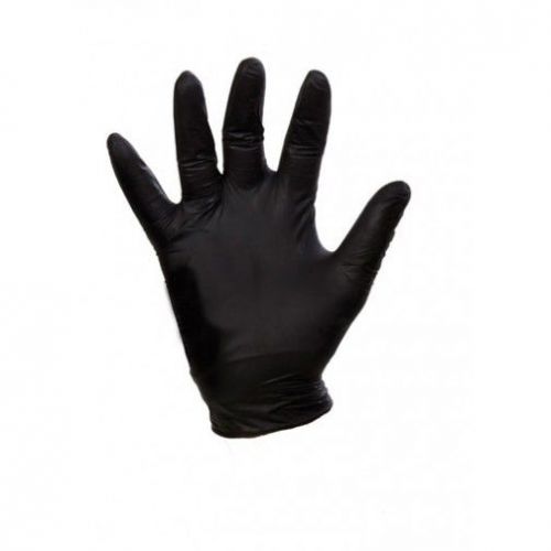 100 Guantes desechable FAHER nitrilo negro sin polvo