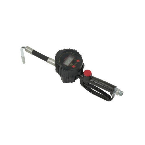 Pistola contadora electrónica FAHER para aceite sin preselección flexible 80º