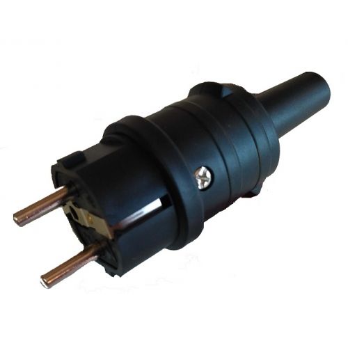 Clavija de goma macho TT lateral