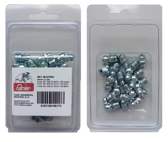 Imagen del producto Surtido engrasadores FAHER en blister