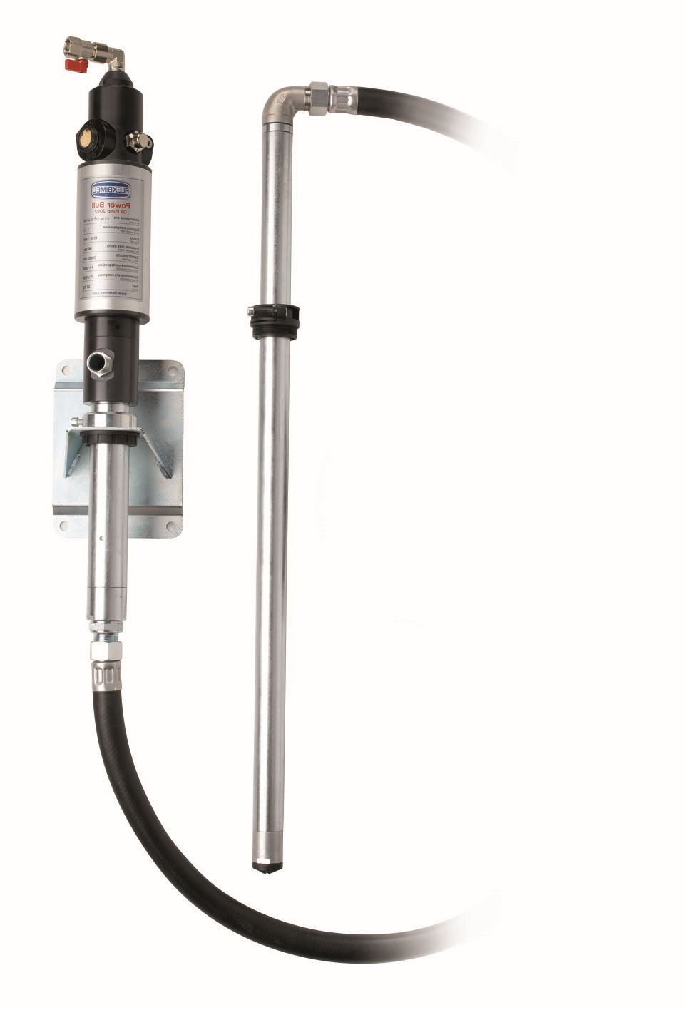 Bomba ratio 6:1 de alta presión neumática montaje mural