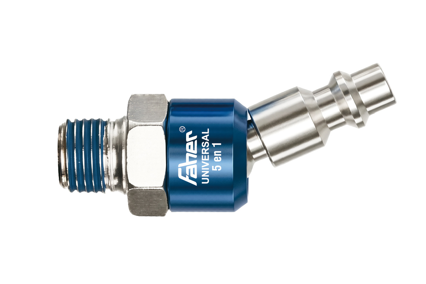 Conector rosca macho FAHER giratorio