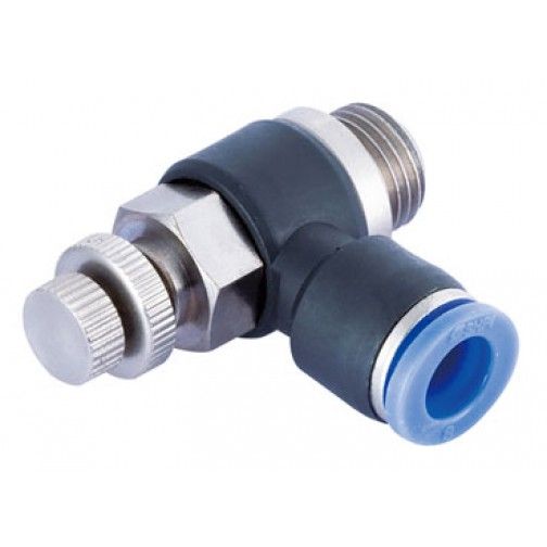 Regulador de caudal FAHER rosca macho cilíndrica BSPP