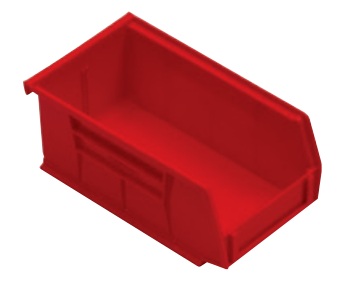 Gaveta apilable roja (187x106x76 mm)