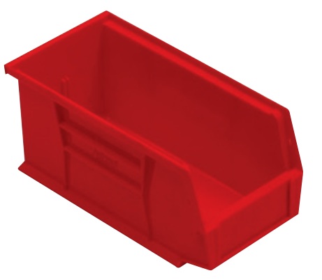 Gaveta apilable roja (274x140x127 mm)