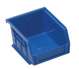 Gaveta apilable azul (136x106x76 mm)