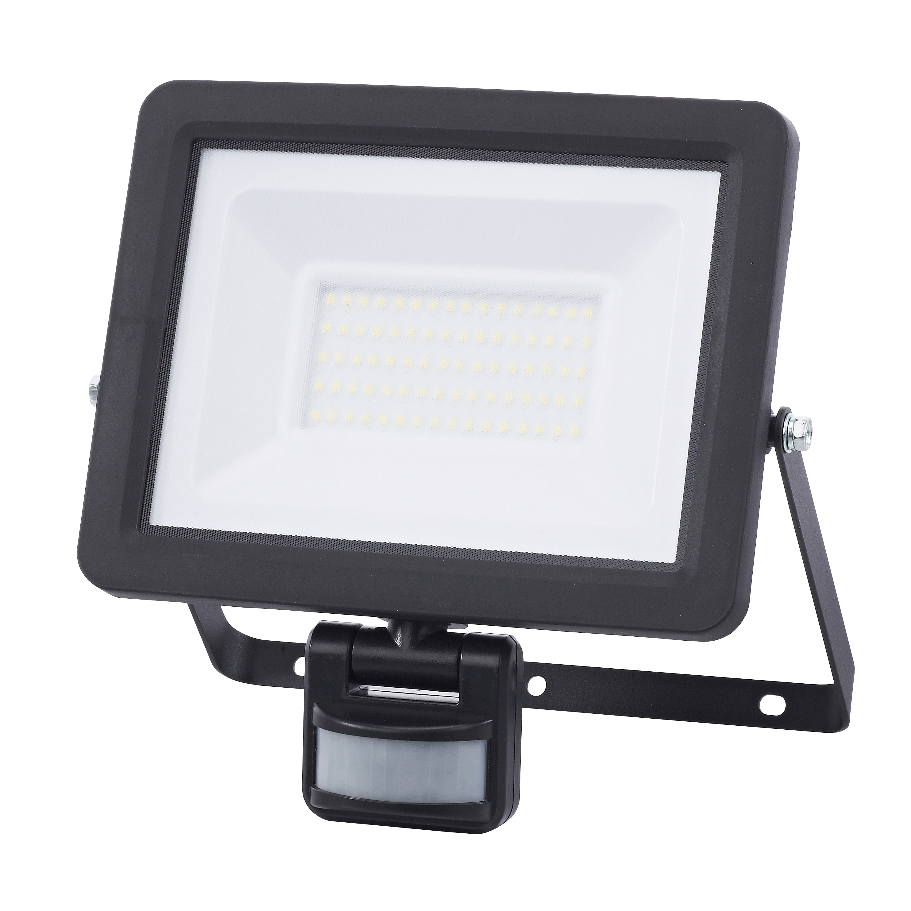 Foco LED sin cable 50W y sensor PIR, 5400 lúmenes IP65