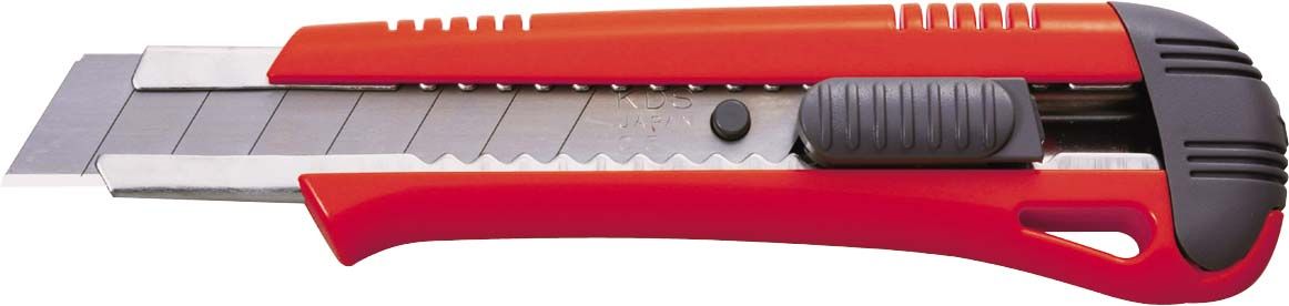 Cutter bloqueo auto lock multiusos (rojo) 0,5x18 mm