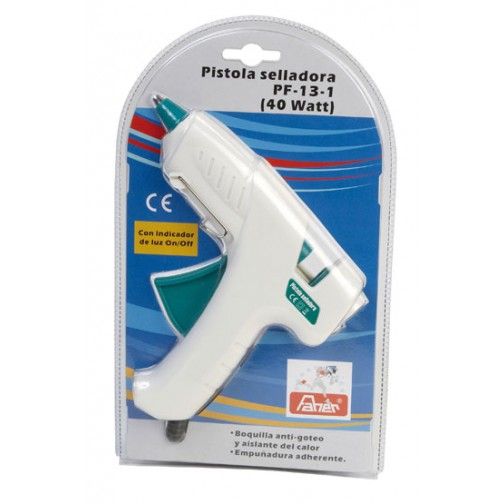 Imagen del producto Kit pistola selladora FAHER, en blister  trabajos sencillos