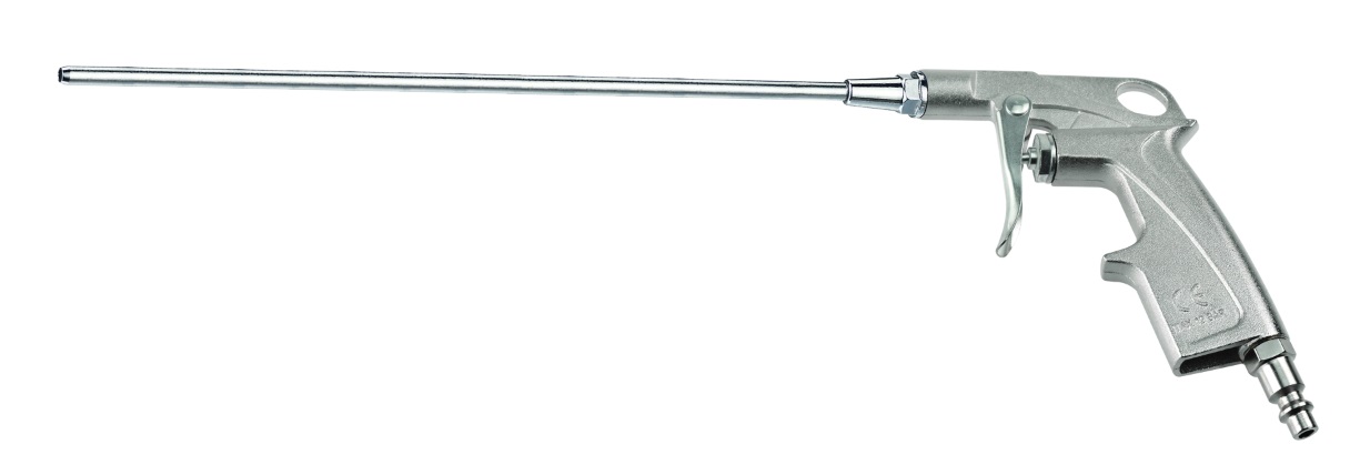 Pistola sopladora cuerpo metálico y caña metálica de 300 mm