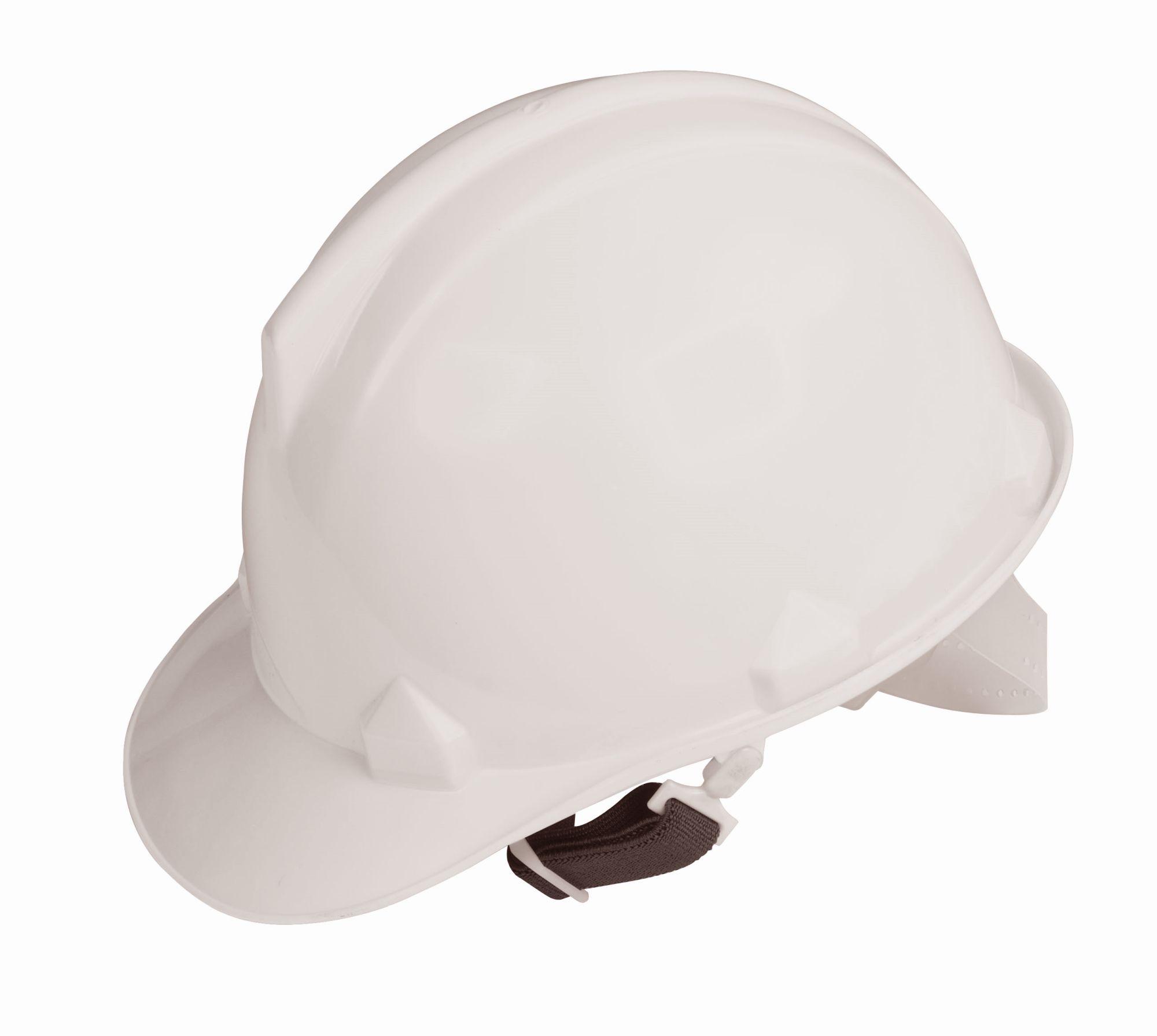 Casco seguridad obra de 4 puntos blanco