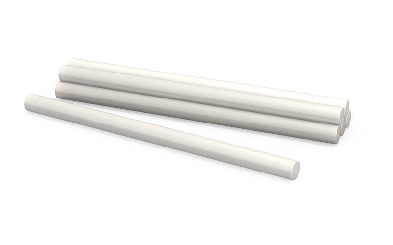 Barra termofusible blanca 12x200 mm (24 uds.)