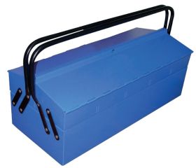 Caja de herramientas metálica FAHER con compartimentos