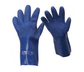 Guante PVC FAHER azul