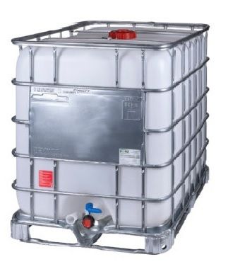 Contenedor IBC 1000L Standard pallet acero