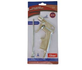 Pistola sopladora FAHER cuerpo metálico y caña metálica