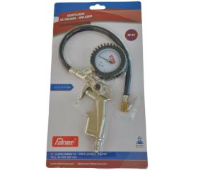 Verificador de presión - inflador semiprofesional FAHER en blister