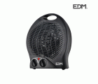 Calefactor de suelo EDM 2000w(black edition)