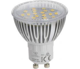 Bombilla dicroica transparente GU-10  700 lumens 6w