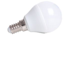 Bombilla esferica SMD E14 7w