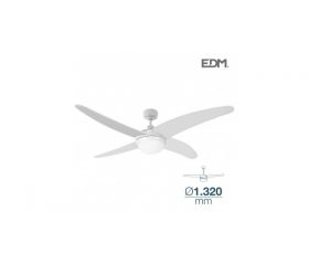 Ventilador de techo Caspio EDM 60w 4 aspas