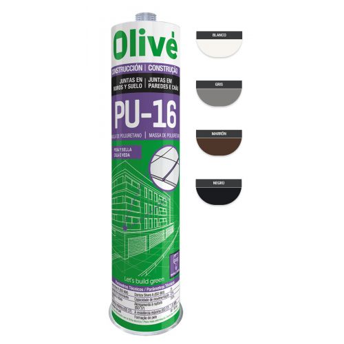 Masilla poliuretano Olivé PU-16 