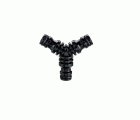 Conector de tres vías Claber